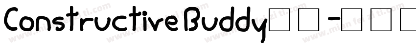 Constructive Buddy字体字体转换